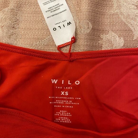 Wilo The. Label Red Bikini Bottom - Picture 4 of 4